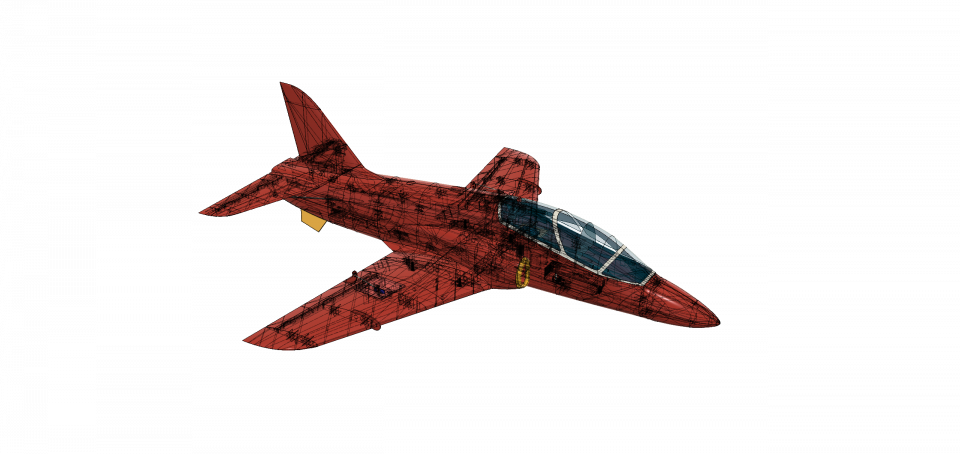 BAE Hawk T1 50mm EDF 3D printed RC plane